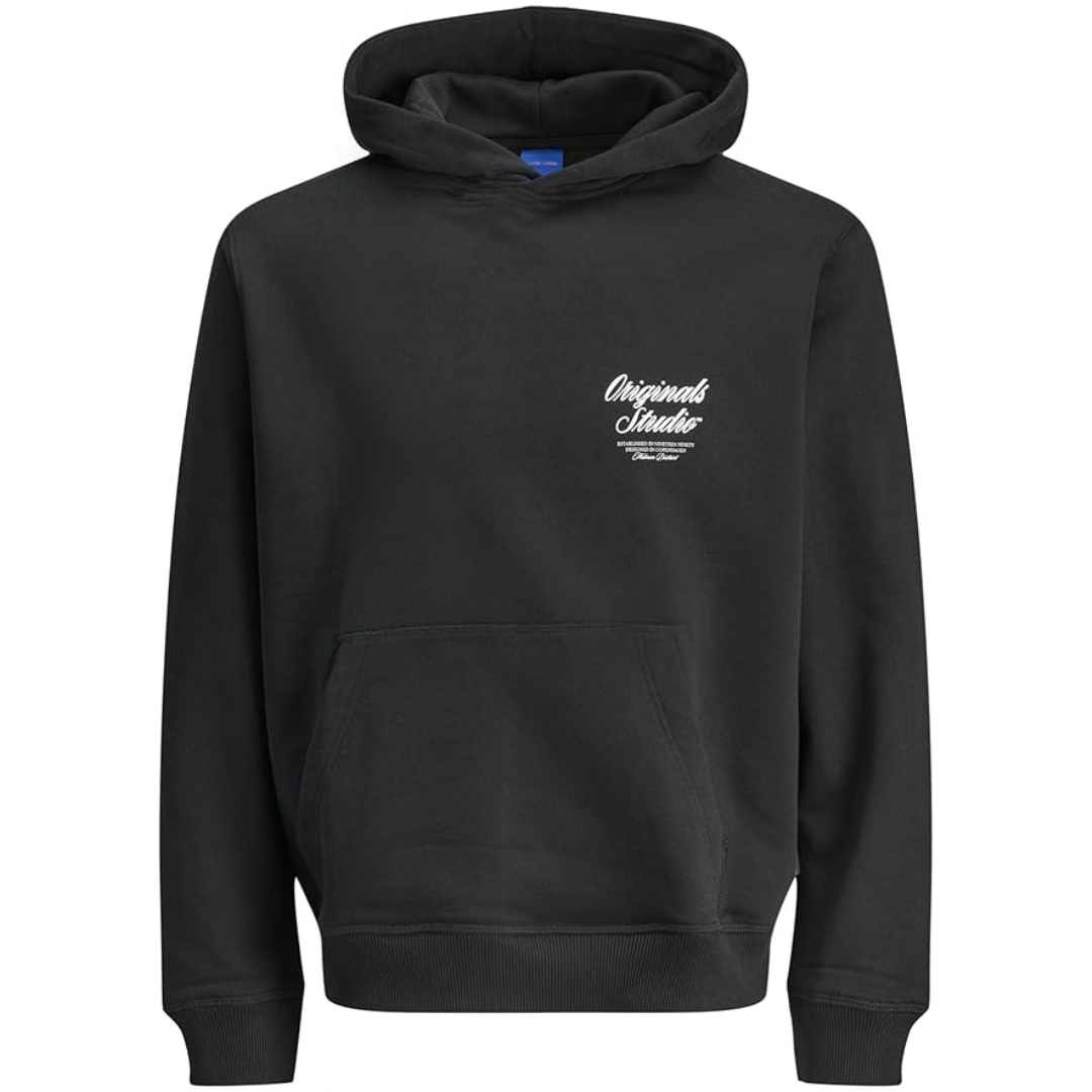 J&J Muški Duks JORNORREBRO TYPO BACK SWEAT HOOD